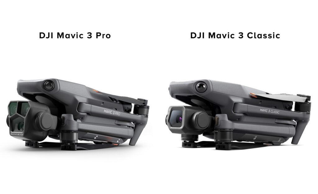 DJI Mavic 3 Pro vs DJI Mavic 3 Classic