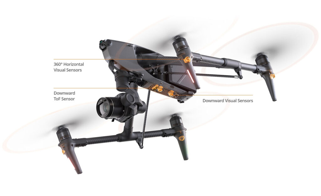 DJI Inspie 3 Obstacle Avoidance and Safety Features