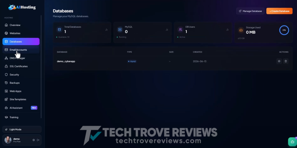 AI Hosting 2.0 Demo
