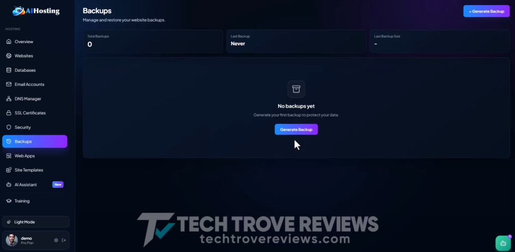 AI Hosting 2.0 Demo