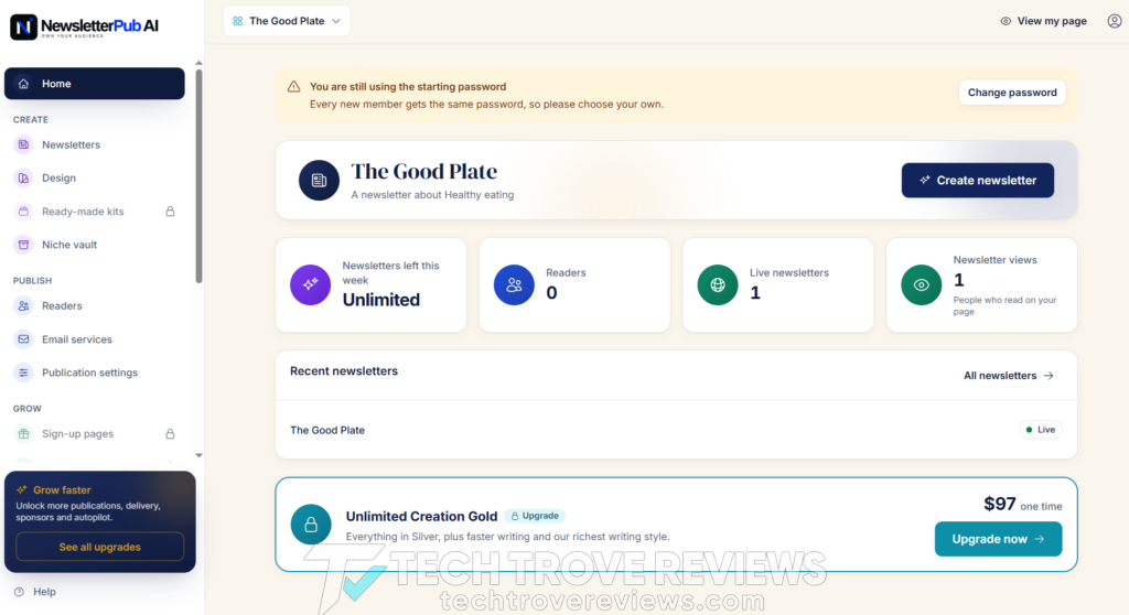 NewsletterPub AI Demo