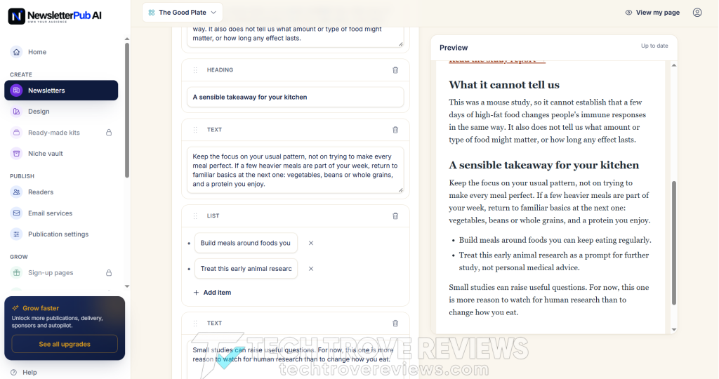 NewsletterPub AI Demo