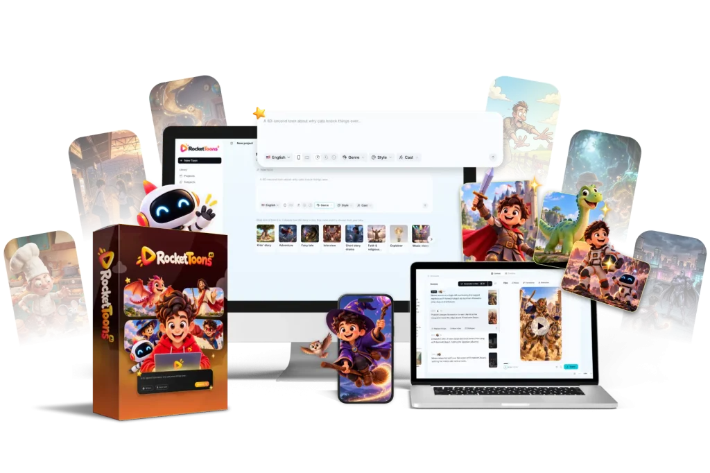 RocketToons Review