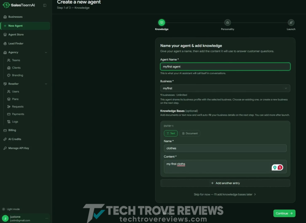 SalesTeem AI Demo